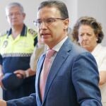 Serafín Castellano, interviene tras inaugurar la comisarías en Valencia
