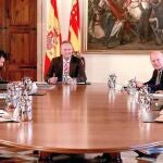 El presidente de la Generalitat, Alberto Fabra, reunió ayer al Consell tras unas cortas vacaciones