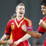 Morata, de nuevo, resultó decisivo y marcó el gol del triunfo español