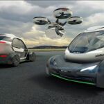 Prototipo de automóvil voladores diseñado por airbus