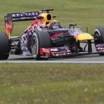 El alemán Sebastian Vettel (Red Bull)