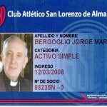 El carnet de socio de San Lorenzo de Almagro