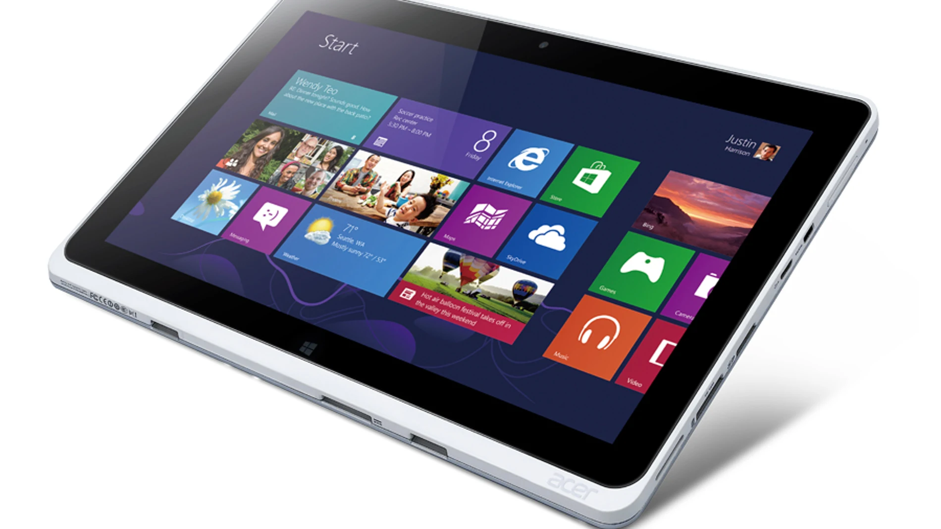 Los tablets Iconia de Acer, con Windows 8, más potentes y versátiles