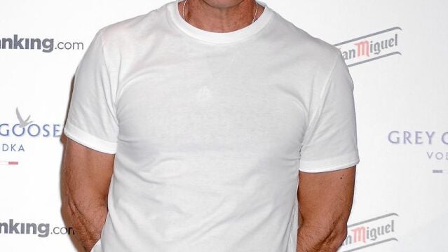 El actor en la presentación en Madrid