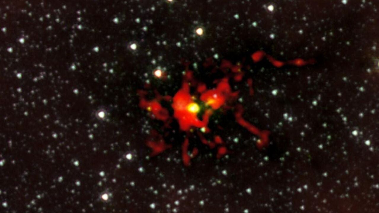 El nacimiento de una estrella como nunca se había visto
