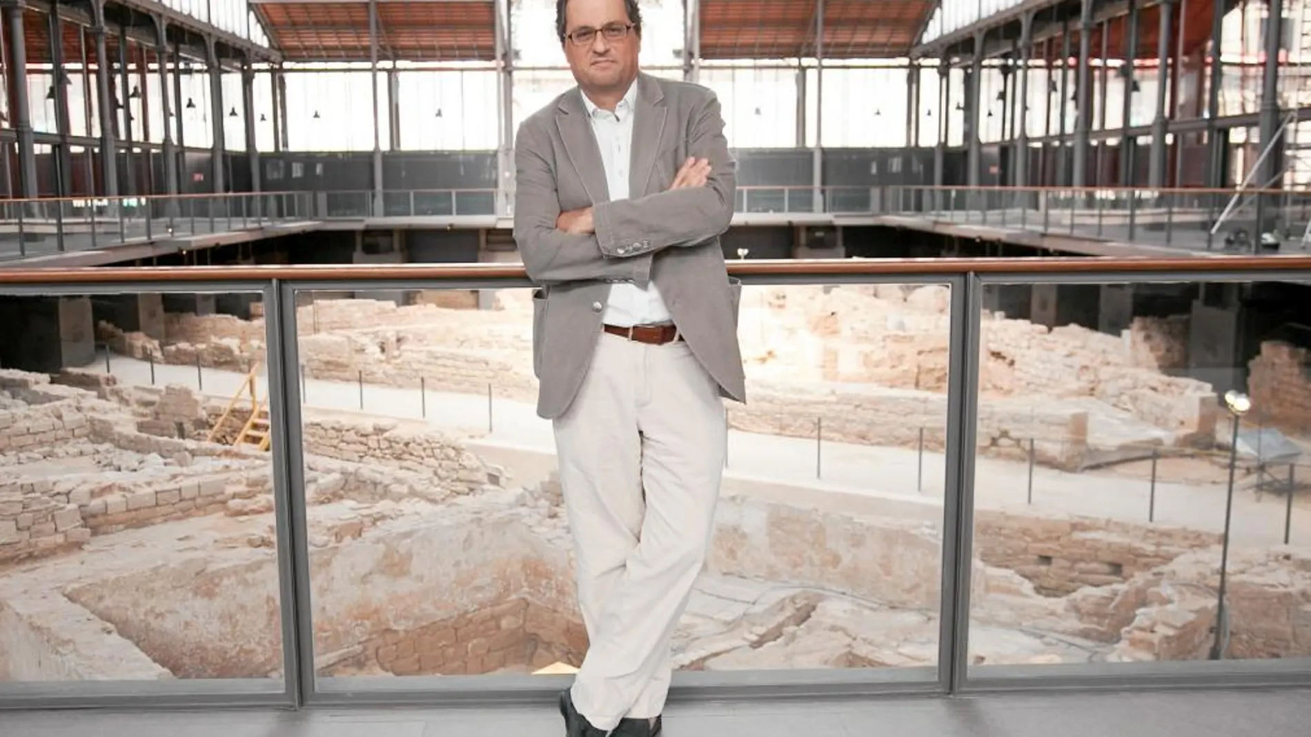 Quim Torra: «Conocíamos más la Barcelona romana que la de 1714»