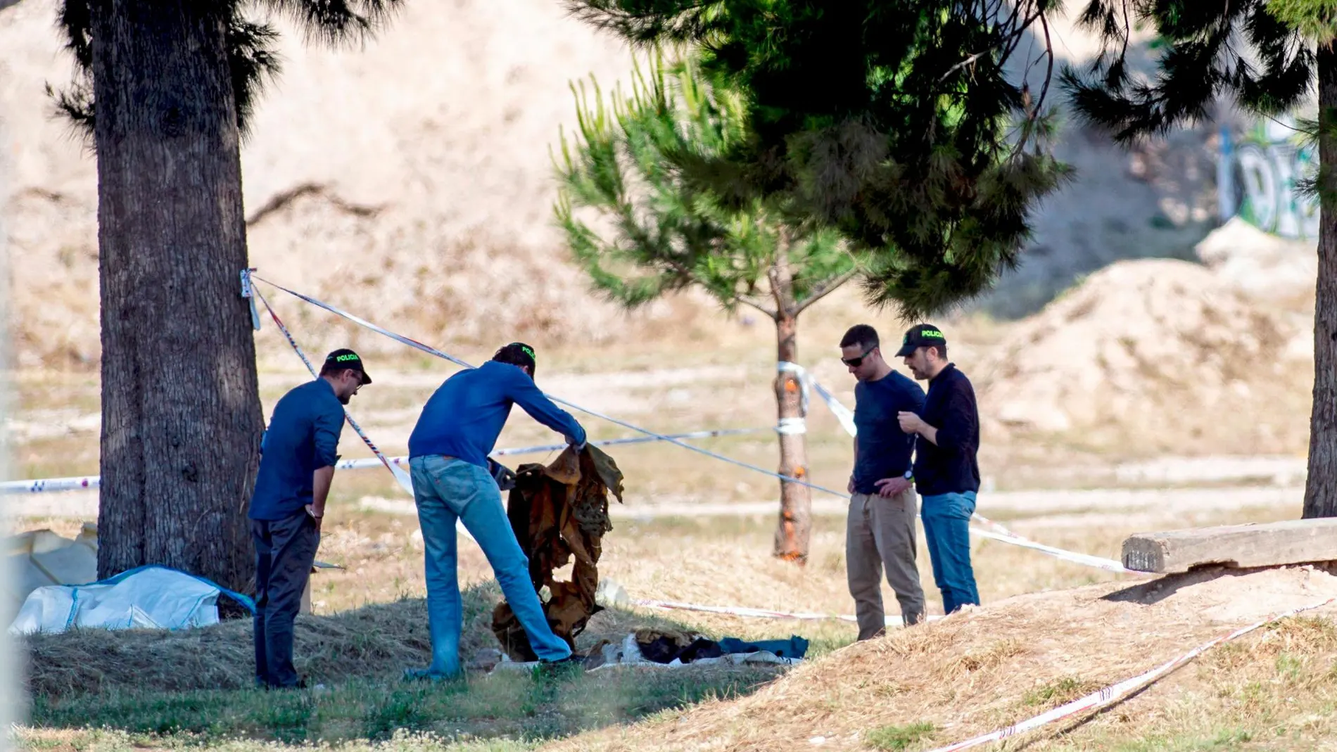 El cadáver de Janet Jumillas fue encontrado el 21 de mayo en un descampado/Efe
