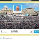 Un nuevo tweet del Papa llama a la oración