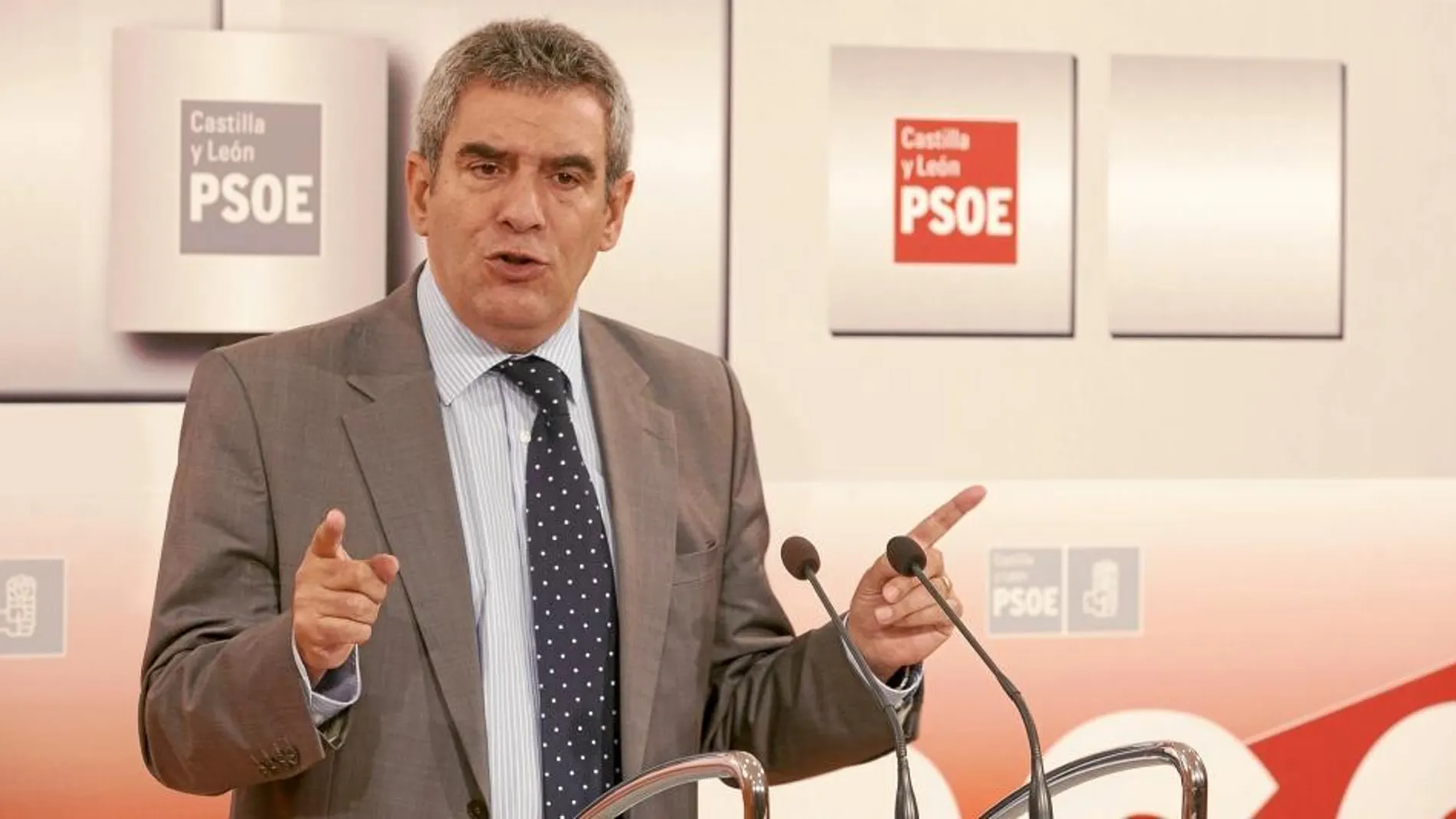 El secretario autonómico del PSOE, Julio Villarrubia