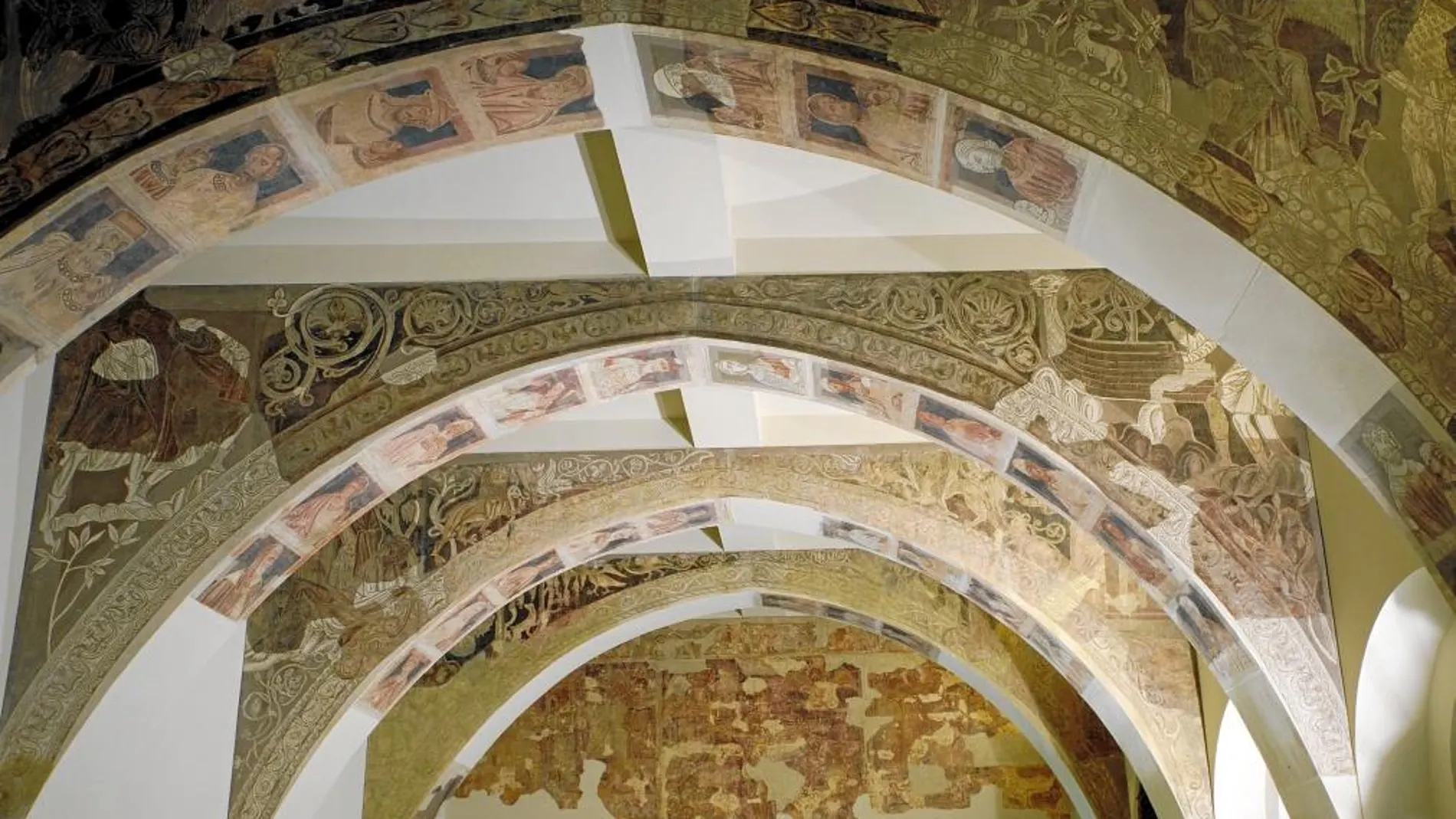 Las pinturas conservadas en el Mnac y ahora reclamadas