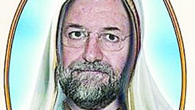 Una oficina de la Tesorería de Sevilla exhibe a Rajoy como la Virgen de Fátima