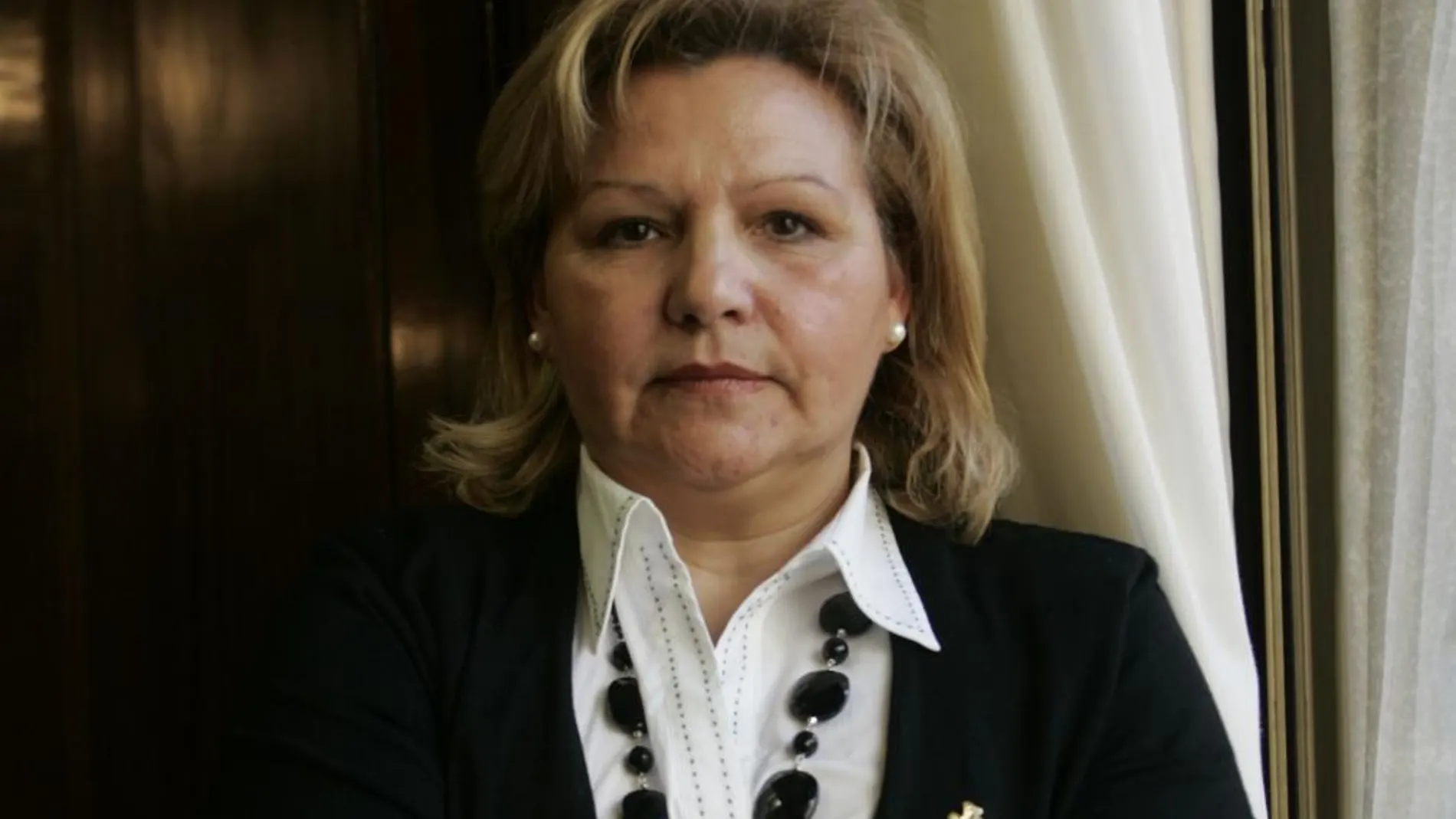 La presidenta de la Asociación Víctimas del Terrorismo, Ángeles Pedraza