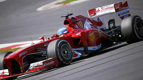 Fernando Alonso rueda con el F-138 en el pasado Gran Premio de Alemania