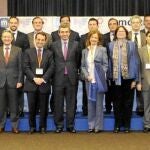 El alcalde, Daniel Ortiz, reunido en el I Foro Móstoles Innova con más de 50 empresas españolas
