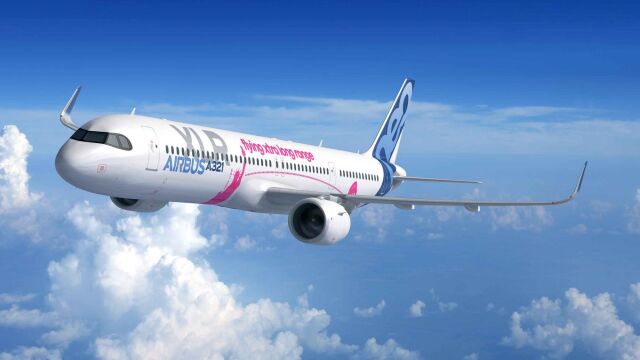 Montaje del nuevo modelo A321XLR de Airbus