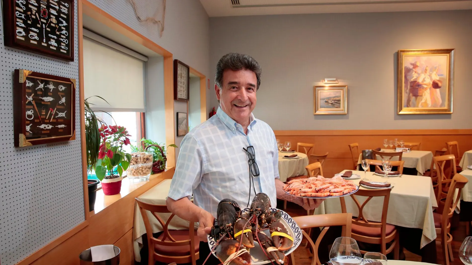 Camilo Paredes es el alma máter del restaurante madrileño | G. Pérez