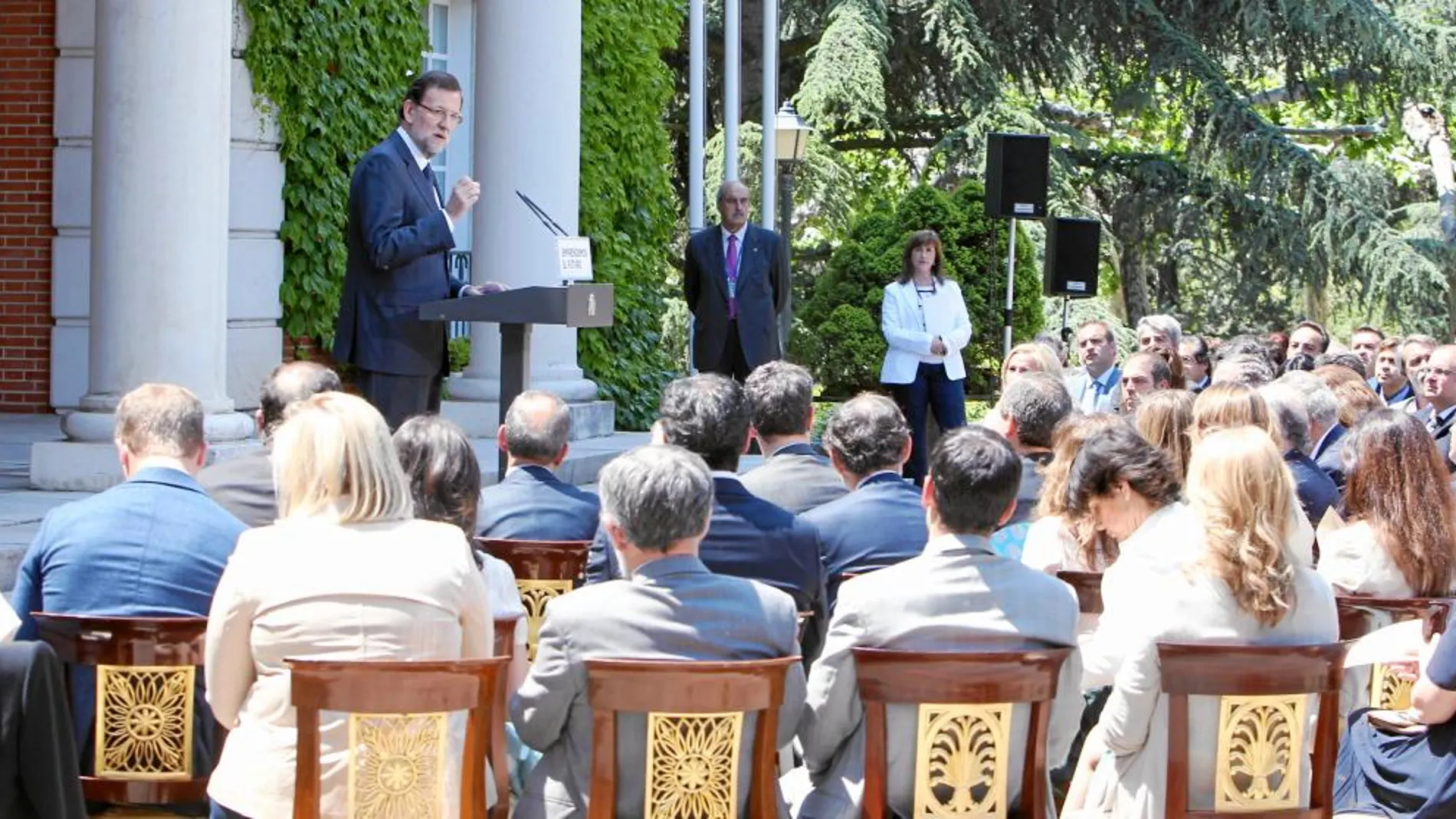 Rajoy presentó ayer en La Moncloa las líneas maestras de la Ley de Emprendedores