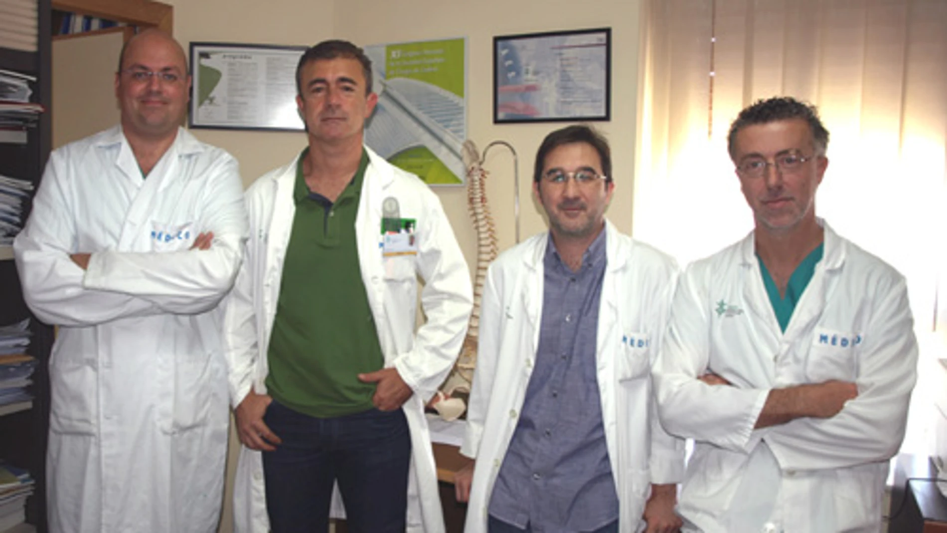 Imagen del equipo médico del Hospital General de Valencia que ha realizado estas intervenciones
