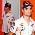 Pedrosa y Márquez, tras declarar ante Dirección de Carrera en Sepang