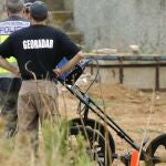 La Policía Nacional inició ayer la búsqueda con georradar del cuerpo de Marta del Castillo en la finca Majaloba, en La Rinconada (Sevilla)
