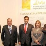 Inauguración de la muestra sobre los 20 años de AEPV
