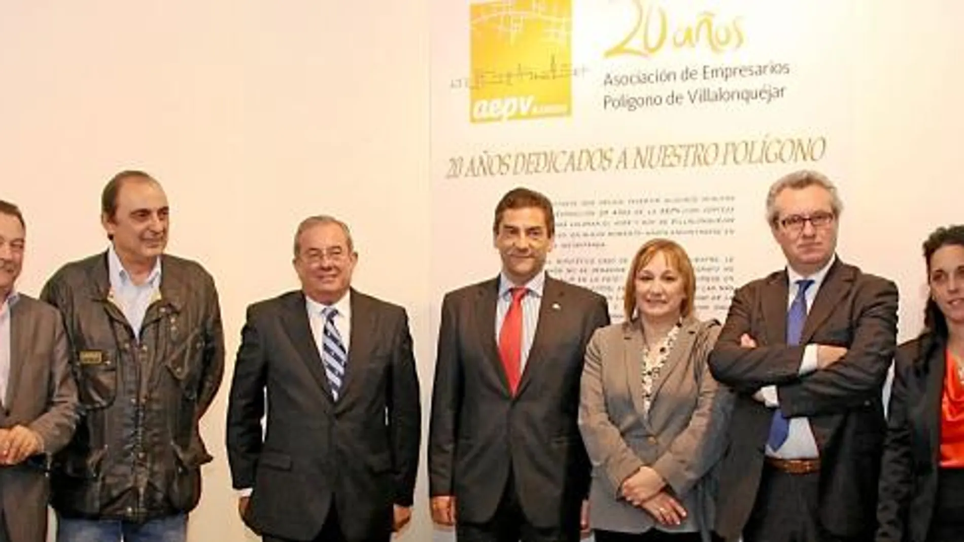 Inauguración de la muestra sobre los 20 años de AEPV