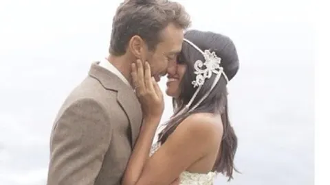 Raquel del Rosario junto a su marido Pedro Castro.