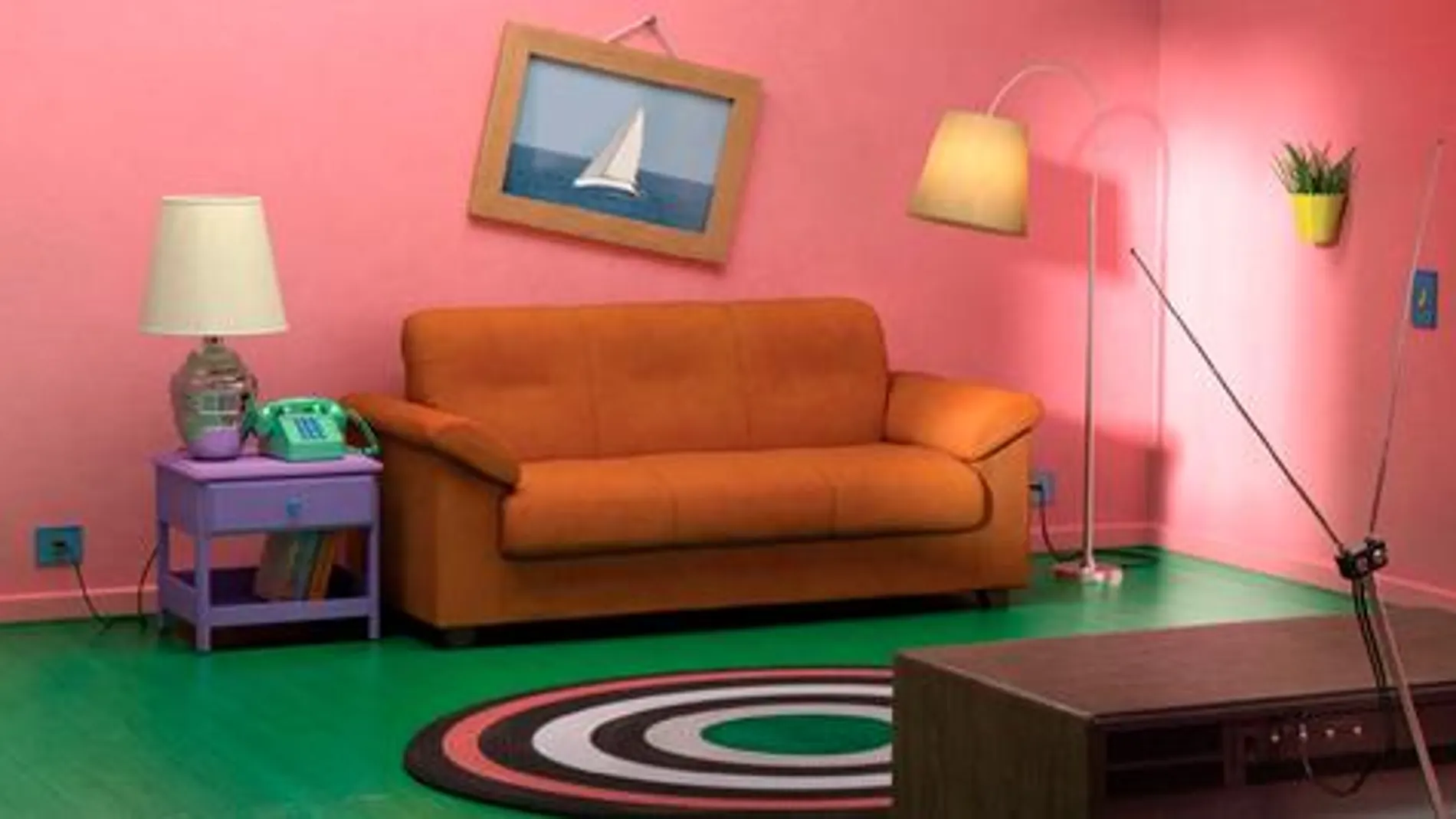 Salón de “Los Simpson”
