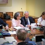 Velasco, en la reunión del Consejo Andaluz de Universidades / Foto: La Razón