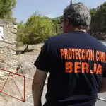 Agentes de protección civil de Berja
