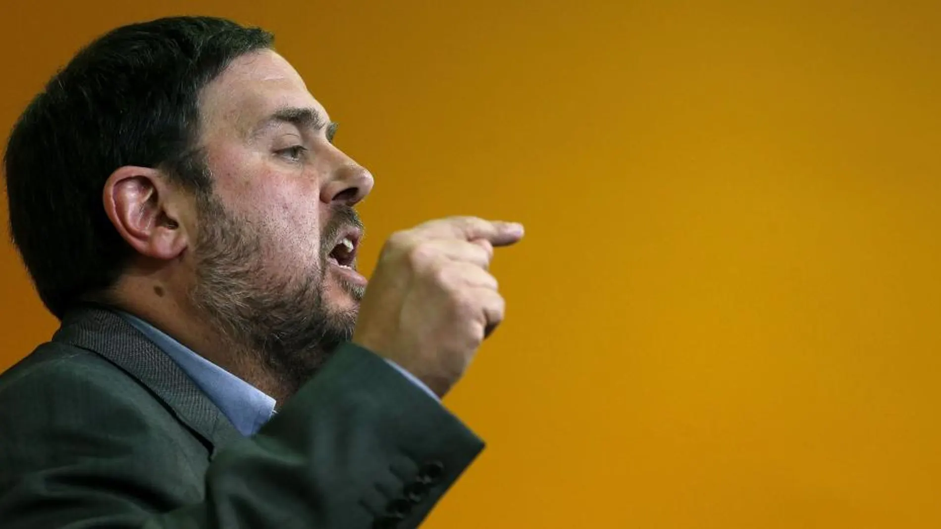 El presidente de ERC, Oriol Junqueras