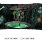 El doodle de Google te invita a una pócima de Halloween