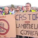 Una cadena humana rodeó la planta terrestre, situada a siete kilómetros del casco urbano de Vinaròs