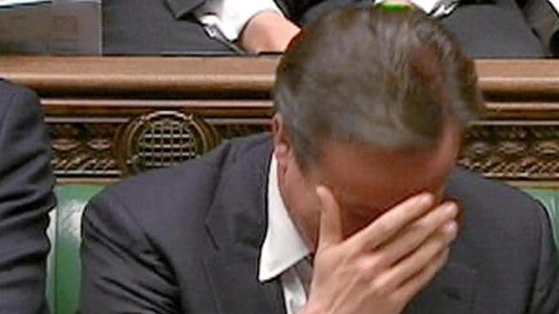 El primer ministro británico, David Cameron, durante un debate parlamentario en la Cámara de los Comunes