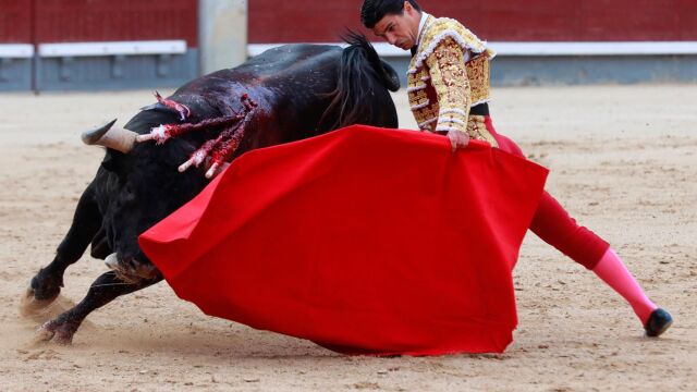 Pablo Aguado en el último festejo de la Feria de San Isidro / Foto: Luis Díaz