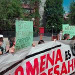 Activistas de 'Stop Desahucios' irrumpen en un acto de Carmena al grito de 'No toleramos un desahucio más/Foto: Ep