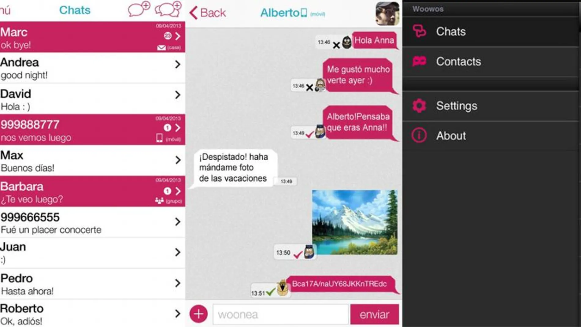 Woowos, un WhatsApp que permite borrar nuestros mensajes en el móvil del que los recibe
