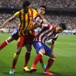 Sergio Busquets, durante el partido del pasado miércoles de la Supercopa de España ftrente al Atlético