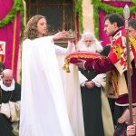 Una de las secuencias del último capítulo de «Isabel», que se emite hoy
