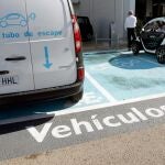 Plaza para vehículos eléctricos en Valencia