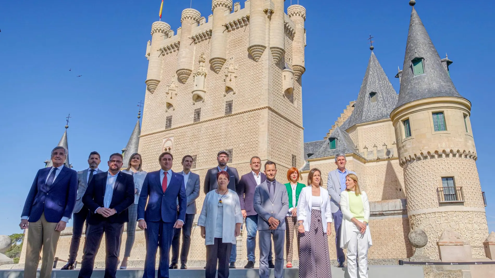 Asamblea del Grupo de Ciudades Patrimonio de la Humanidad celebrado en el Alcázar de Segovia