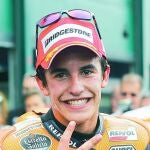Marc Márquez: «Si me comparan con Rossi es que estoy en el buen camino»