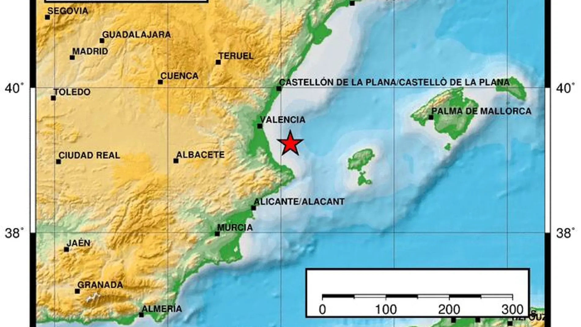 Valencia registra otro seísmo