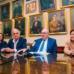 María José Català, Esteban González Pons, Phil Hogan e Isabel Bonig