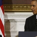 Janet Yellen con el presidente de EE UU Barack Obama