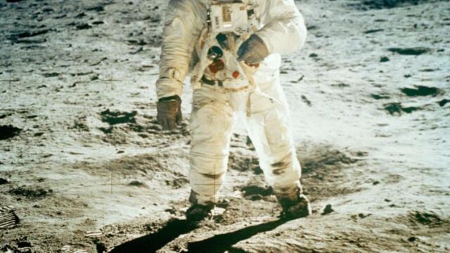 Aldrin fotografiado por Armstrong
