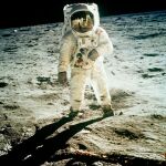 Aldrin fotografiado por Armstrong