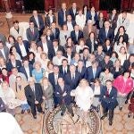 Imagen de grupo de los candidatos a las elecciones