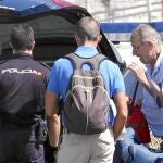 La Policía se hizo cargo de García Vidriel a su llegada a España