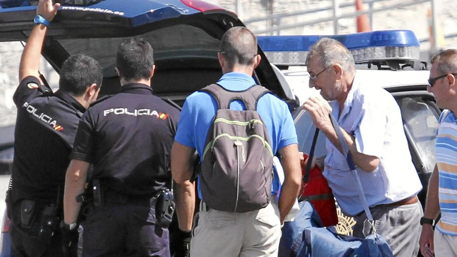 La Policía se hizo cargo de García Vidriel a su llegada a España